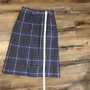 Pendleton Skirts - Vintage Pendleton Virgin Wool Mid Length Skirt Pendleton Skirts - Vintage Pendleton Virgin Wool Mid Length Skirt